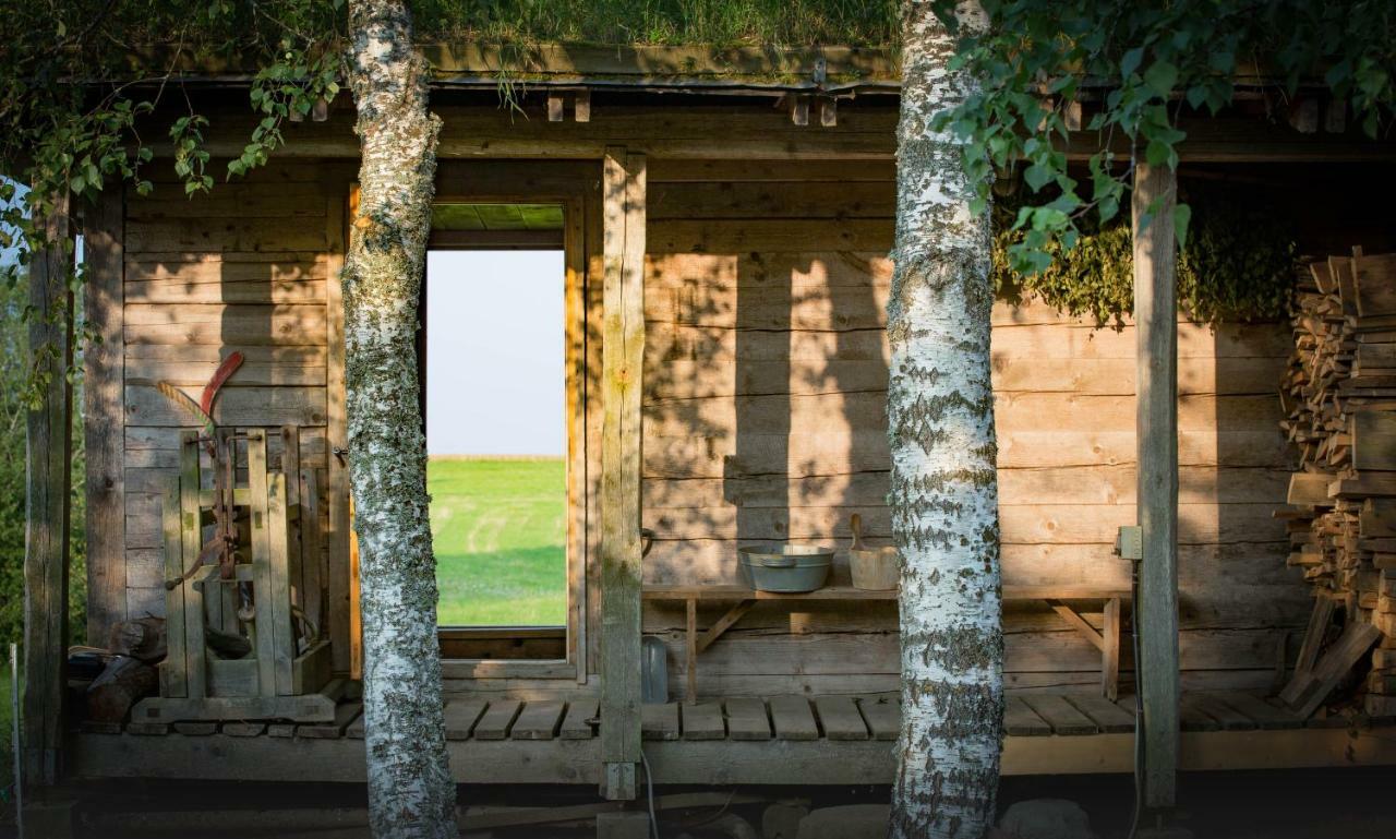 Mednieki Kalvene Guest House Krusati Eksteriør bilde